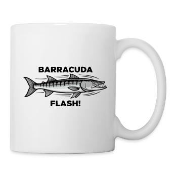 Barracuda Flash Prédateur Mer Barracuda - Mug blanc - blanc - Droite
