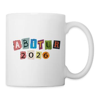 Abitur 2026 - Tasse - Weiß - Rechts