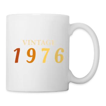 Tee 50 Ans Légende Né(e) 1976 - Mug blanc - blanc - Droite