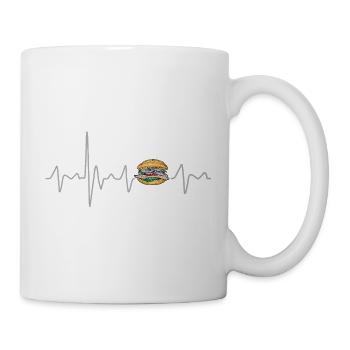 Fish rolls with Heartbeat Matjes design - Mug - white - Right