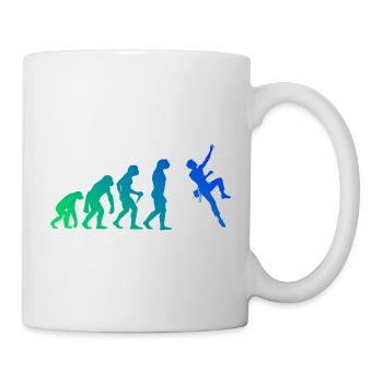Die Kletter-Faninnen und Climbing passen zusammen - Tasse - Weiß - Rechts