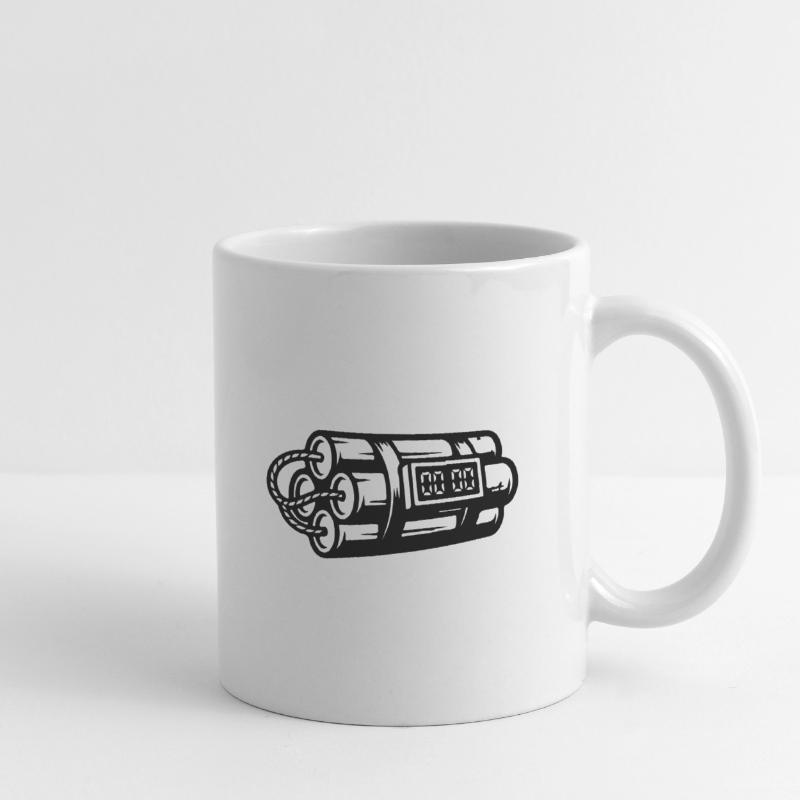 Time Bomb Explosive Dynamite Mug