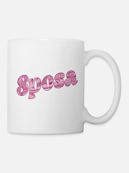 Italien-Braut - Tasse - Weiß
