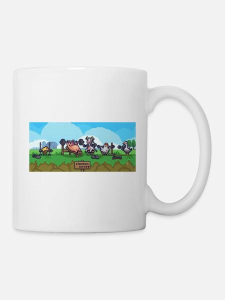 Émission Pixel du Gymnase Paysan - Mug blanc - blanc