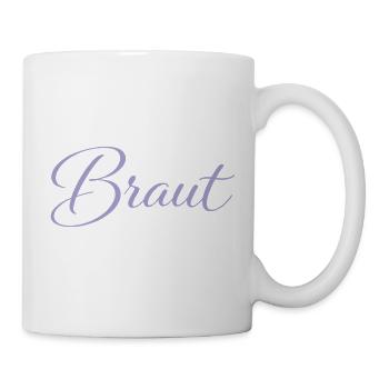 Braut - Tasse - Weiß - Rechts