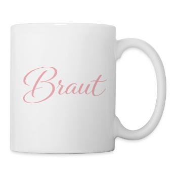 Braut - Tasse - Weiß - Rechts