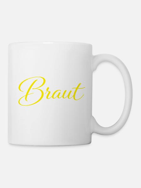 Braut - Tasse - Weiß