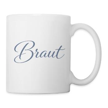 Braut - Tasse - Weiß - Rechts