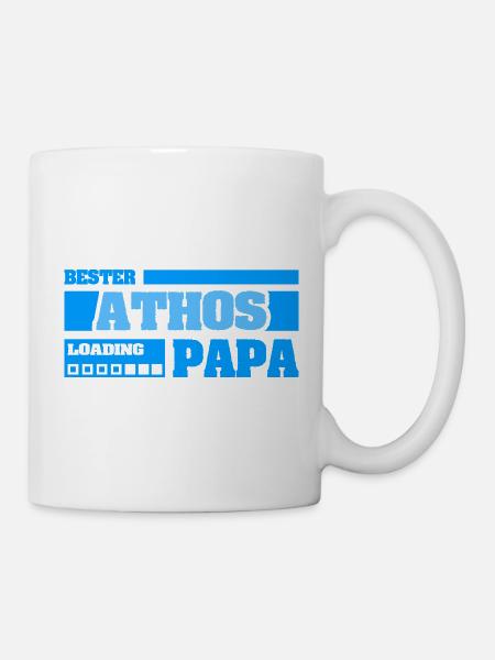 Geburt Athos - Tasse - Weiß