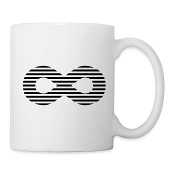 Infinity Sign – Timeless Symbol Design - Mug - white - Right