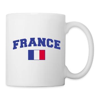 France Flag Flag - Mug - white - Right