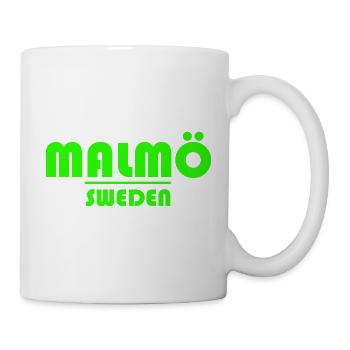 Malmö Schweden Logo - Tasse - Weiß - Rechts
