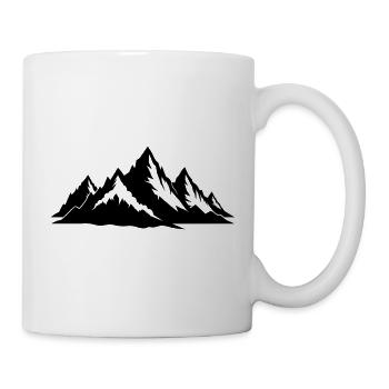 Mountains - Mug - white - Right