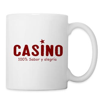 Casino – 100% Sabor y Alegría | Salsa Cubana  - Tasse - Weiß - Rechts