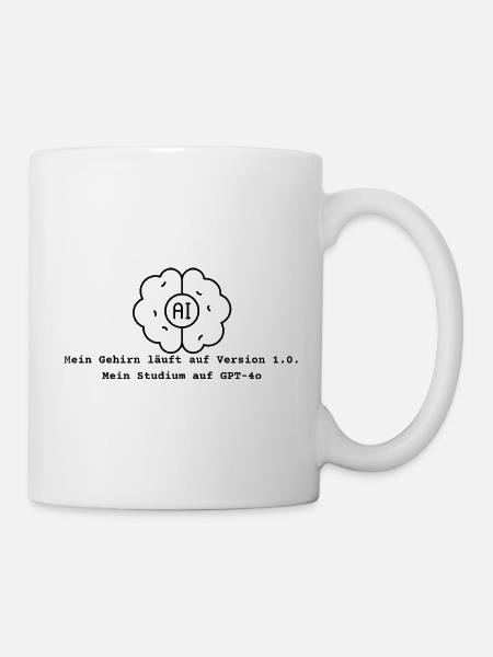 AI Studium - Tasse - Weiß