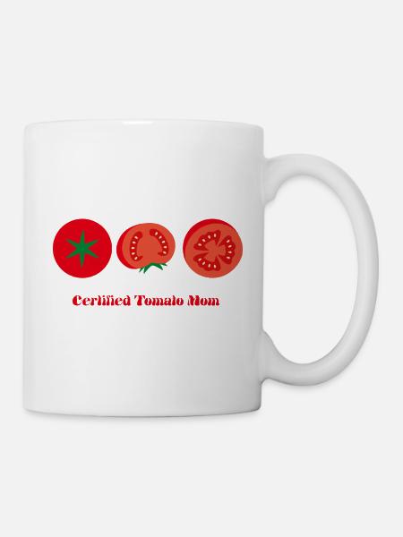 Certified Tomato Mom - Tasse - Weiß