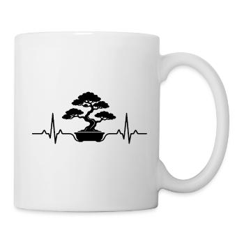 Bonsaï Plant Heartbeat Bonsai - Mug blanc - blanc - Droite