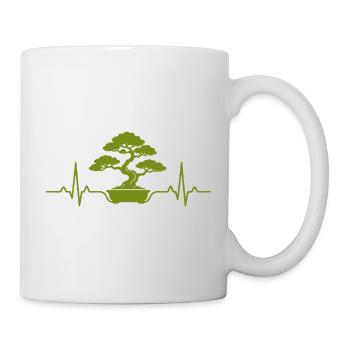 Bonsaï Plant Heartbeat Bonsai - Mug blanc - blanc - Droite