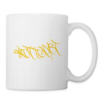 Das ultimative Stuttgart T-Shirt - Tasse - Weiß - Rechts