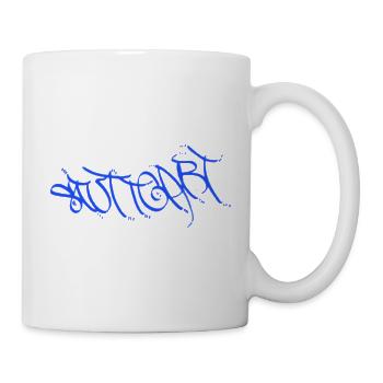 Stuttgart Graffiti Style T-Shirt - Mug blanc - blanc - Droite
