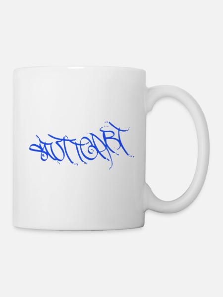 Stuttgart Graffiti Style T-Shirt - Tasse - Weiß