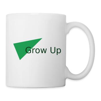 Grow Up - Mug - white - Right