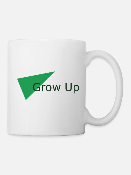 Grandis un peu - Mug blanc - blanc