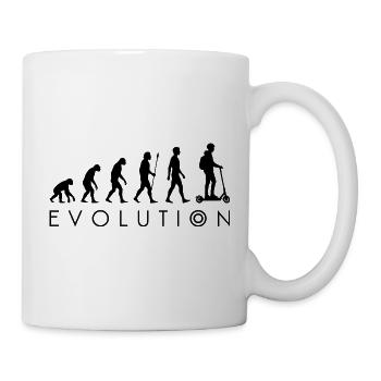 Entwicklung - Tasse - Weiß - Rechts