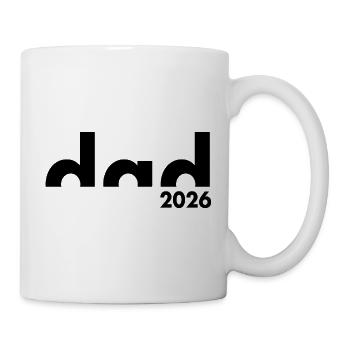 Papa 2026 | Père | Fête des pères - Mug blanc - blanc - Droite