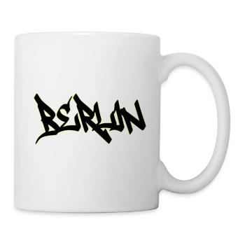 Berlin Graffiti - Tasse - Weiß - Rechts