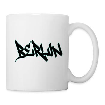 Berlin Grafitti - Tasse - Weiß - Rechts