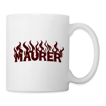 MAURER 2 - Tasse - Weiß - Rechts