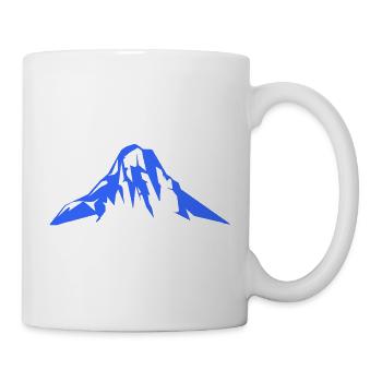 Montagnes Montagnes - Mug blanc - blanc - Droite