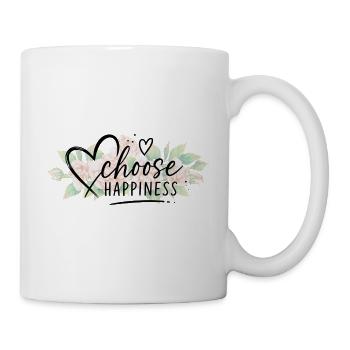 Choose Lucky Flowers - Mug - white - Right