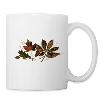 leaves - Mug - white - Right