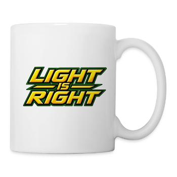 Light is right - Mug - white - Right