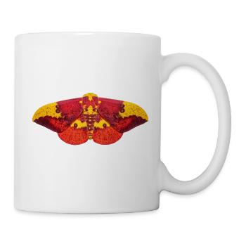 Imperial Moth Eacles imperialis - Mug - white - Right
