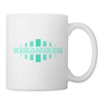 Job Keramiker - Tasse - Weiß - Rechts