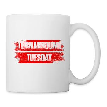 Turnarround tuesday Aktienmarkt Börse Trader - Tasse - Weiß - Rechts