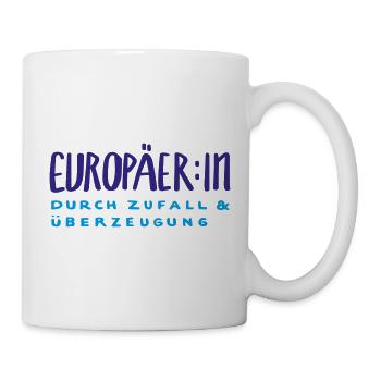 Europäer:in  - Tasse - Weiß - Rechts