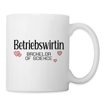 Studium Bachelor Betriebswirtin - Tasse - Weiß - Rechts