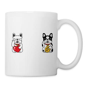 Lucky Dog - Tasse - Weiß - Rechts
