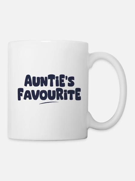 Tantes Lieblingsgeschenk - Tasse - Weiß