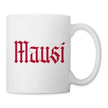 mausi / gothik stil (rot) - Tasse - Weiß - Rechts
