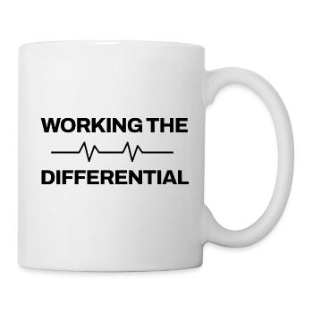 Arzt - Working The Differential - Medizin - Tasse - Weiß - Rechts