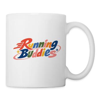 Running Buddies Retro - Tasse - Weiß - Rechts