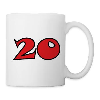 20 - Tasse - Weiß - Rechts