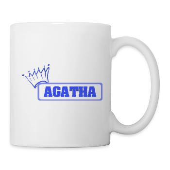 Agatha als Tochter - Tasse - Weiß - Rechts