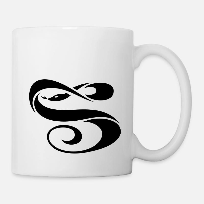 Tribal snake - Tasse - Weiß