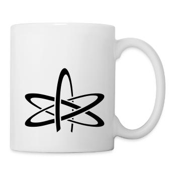 atom of atheism - Tasse - Weiß - Rechts
